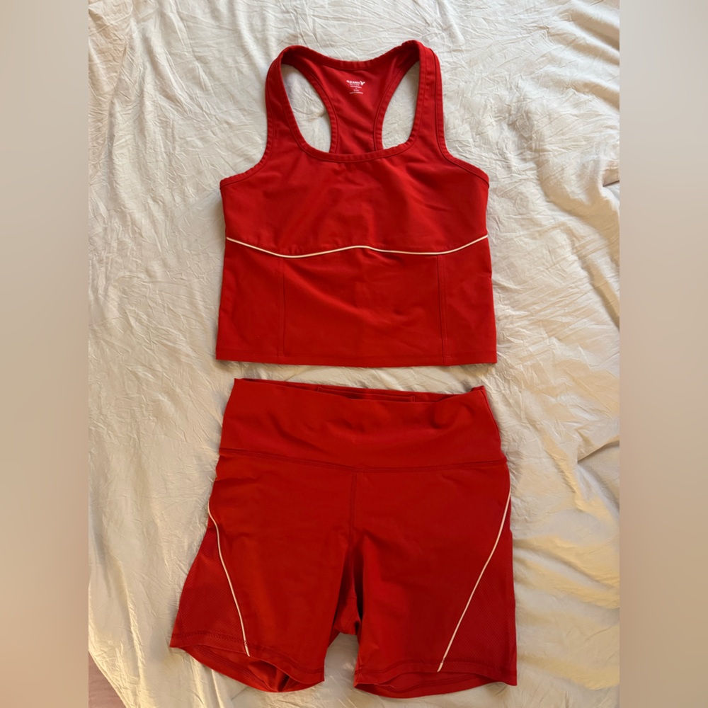 Old Navy Red Bike Shorts